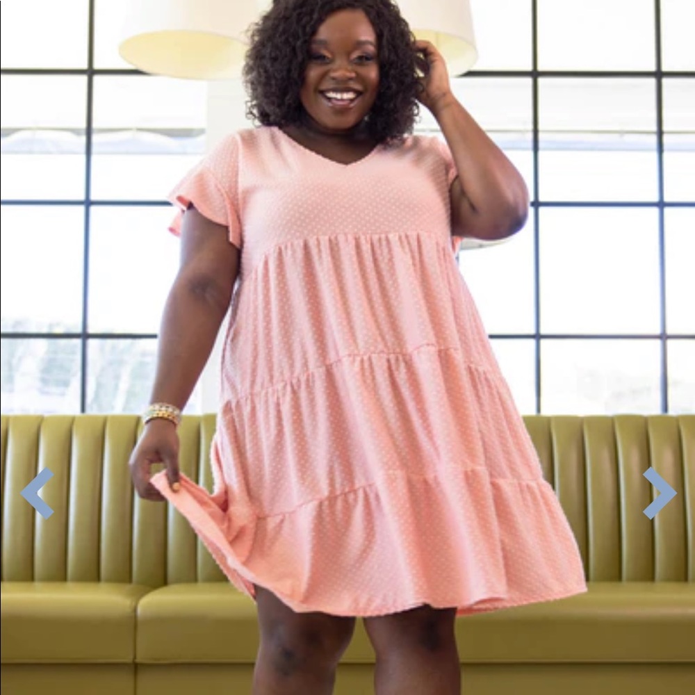 Boutique 2x Pink Dress